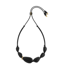 Téré Necklace - Black Marble