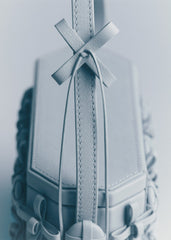 Button Bow Box - Cloud