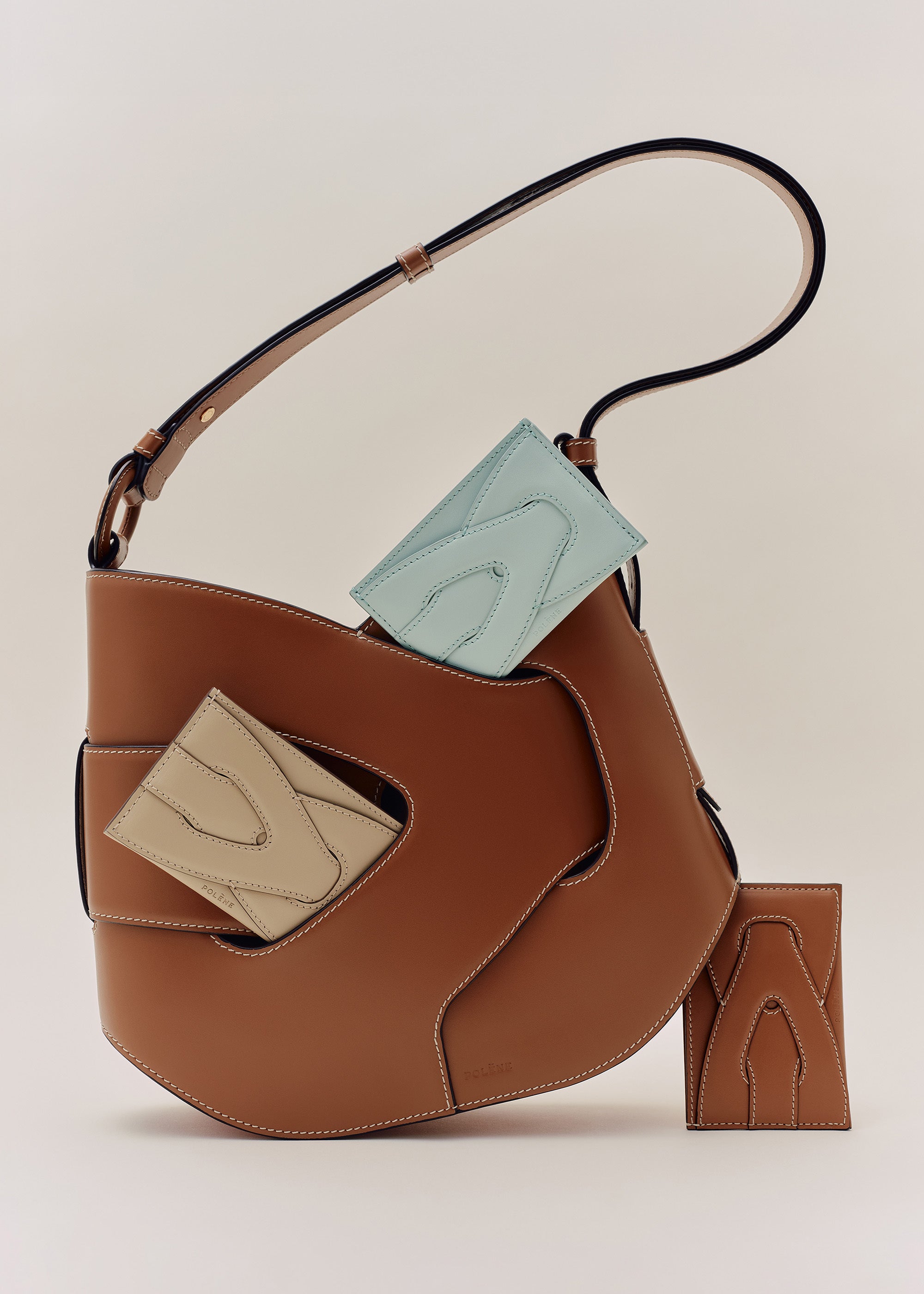 Nodde Card Holder - Taupe